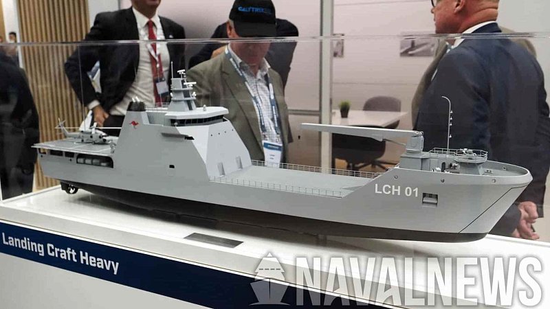 Десантный корабль проекта LST-100, Damen Десантный корабль проекта LST-100, Damen